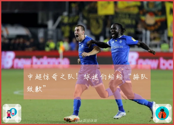 中超惊奇之队！球迷们纷纷“排队致歉”