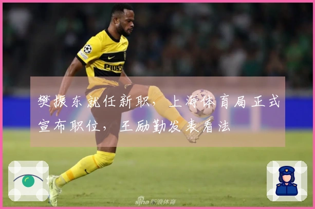 樊振东就任新职，上海体育局正式宣布职位，王励勤发表看法